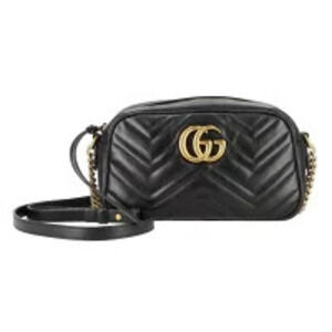 GUCCI GG Marmont Leather Shoulder Bag
